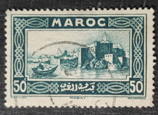 Марка Марокко 1933г. 1.37