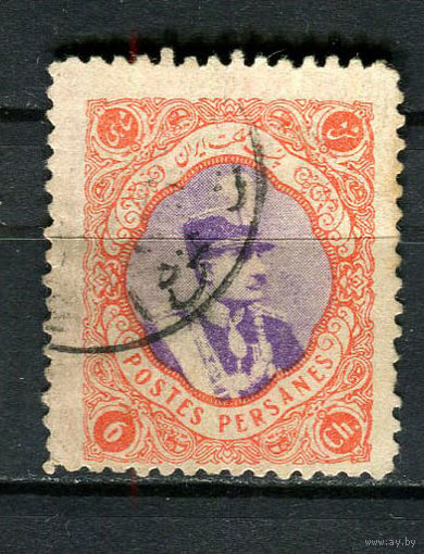 Персия (Иран) - 1931/1932 - Шах Реза Пехлеви 6Ch - [Mi.617] - 1 марка. Гашеная.  (LOT Fi30)-T10P20