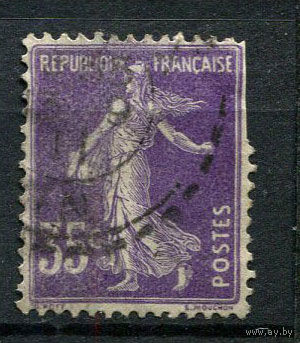 Франция - 1906 - Жница 35С - [Mi.121ix] - 1 марка. Гашеная.  (Лот 105CF)