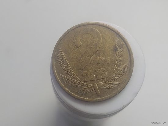 2 злотых Польша 1987 год  лот 42