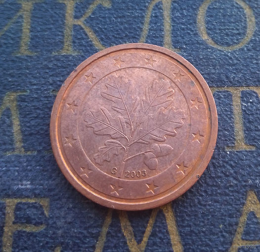 2 евроцента 2003 (G) Германия #01