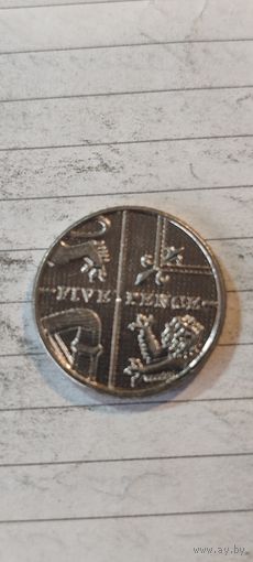 Великобритания 5 пенсе 2012