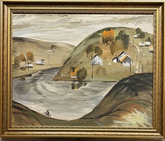 Селещук Н.М "Беларусь-мая Радзіма",79/66см; смешанная техника. Размер с рамой 79х66 см.