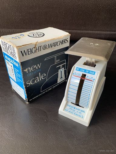 Винтажные кухонные весы Weight Watchers (1968)