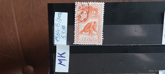 МАЛАЙСКИЕ ГОСУДАРСТВА 1964г. Саравак. Гаш.