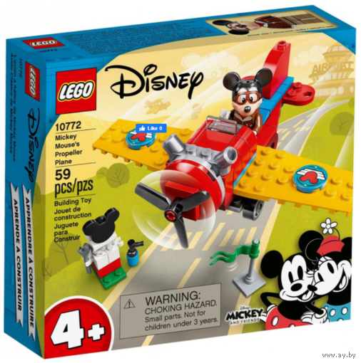 Lego Disney 10772- Винтовой самолет Микки