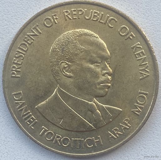 Кения 10 центов 1984 г.