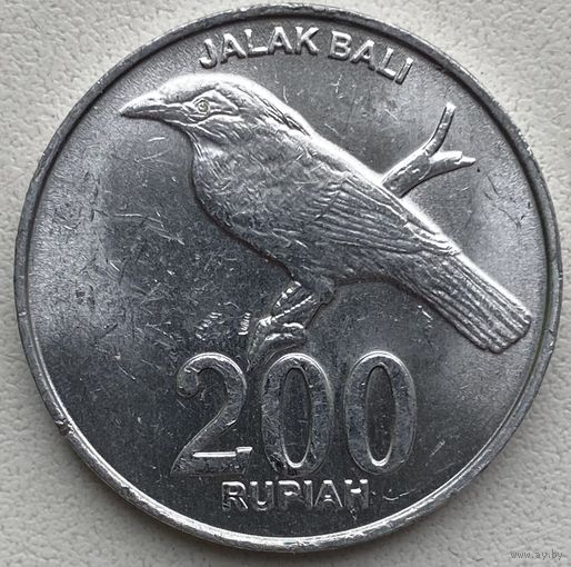 Индонезия 200 рупий 2003 г. Состояние