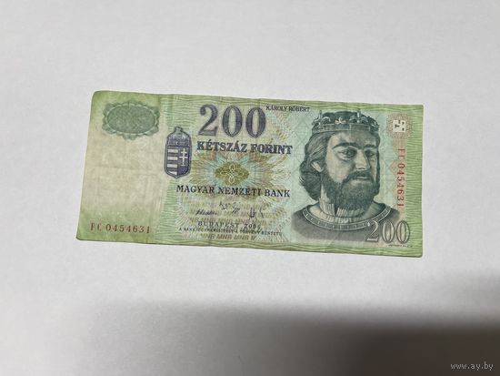 Купюра Венгрия 200 форинтов