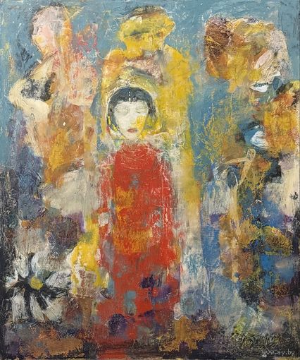 Лисовский А.С "Сон Анжелики", 2026 г. Холст, акрил. Размер 60х50 см.