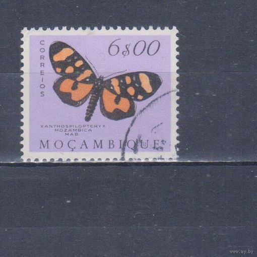 [1922] Португальский Мозамбик 1953. Фауна.Бабочка.6 э. Гашеная марка.