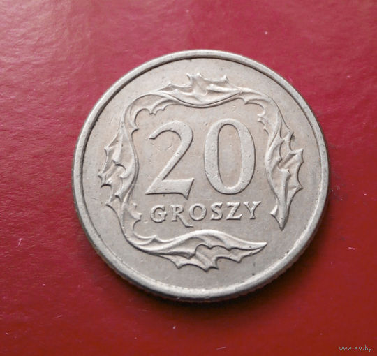 20 грошей 1991 Польша #06