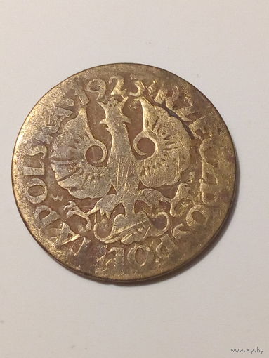 5 грошей Польша 1923 год.