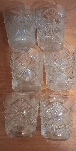 Стопки-хрусталь-СССР