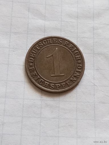 1 пфенниг 1930 года