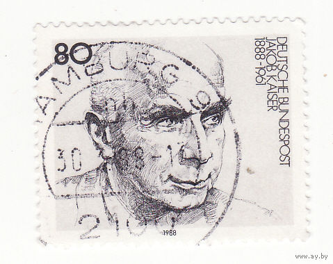 100 лет со дня рождения политика Якоба Кайзера 1988 год
