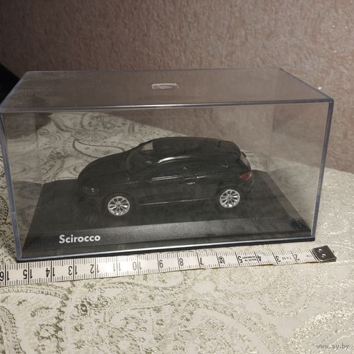 ФОЛЬКСВАГЕН VW SCIROCCO GT3 2.0 TSI РЕДКАЯ ДИЛЕР ПРОМО 1:43 NOREV ЛИТАЯ МОДЕЛЬ