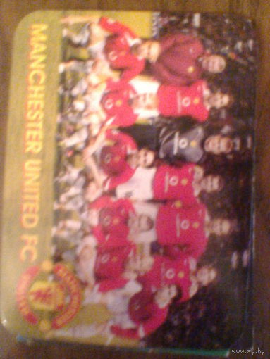 МАНЧЕСТЕР ЮНАЙТЕД АНГЛИЯ--календарик-2006