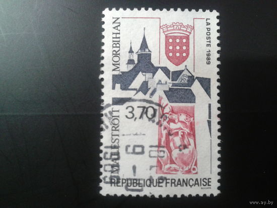 Франция 1989 кирха, герб города