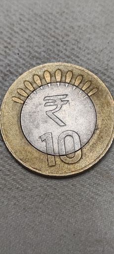 Индия 10 рупий 2012