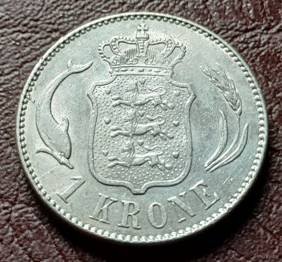 Дания 1 крона, 1916     ( 1-10-2 )