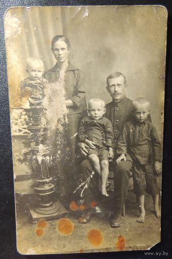 Семья, Зап. Бел, до 1917 г.