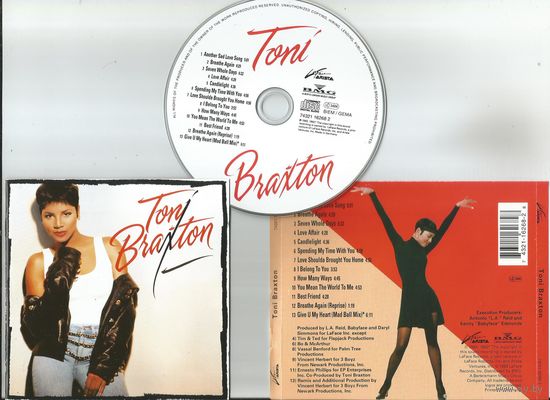 TONI BRAXTON (GERMANY аудио CD 1993)
