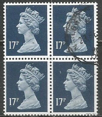 Британия. Королева Елизавета II. 1983г. Mi#948. Кв.блок.