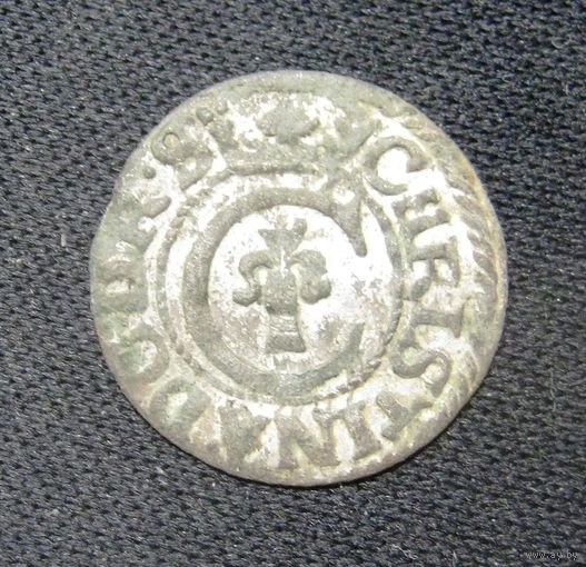 Солид Кристины Августа 1637 г. Рига в сохране