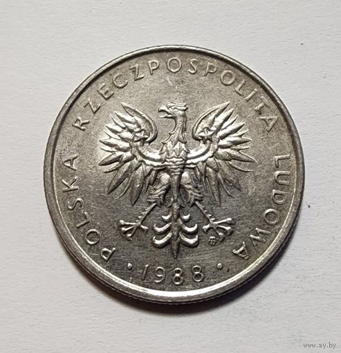 Польша 10 злотых, 1988