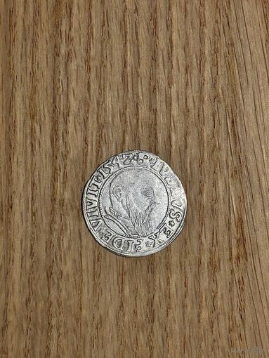 Грош 1542 года. Пруссия.