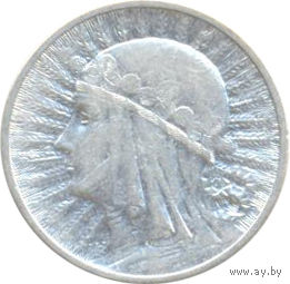 Польша 2 злотых 1933г. Ядвига