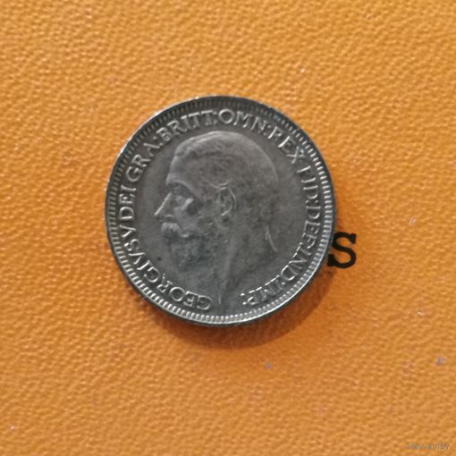 Великобритания 1 фартинг, 1933 г, KM# 825