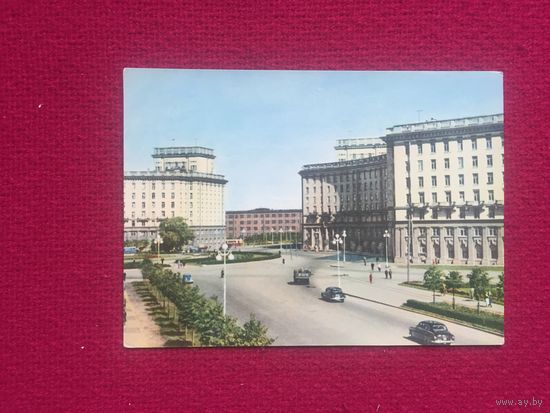 Ленинград. Комсомольская площадь. 1964 г. Мазелева.