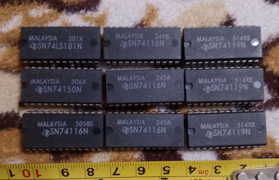 Микросхемы импортные Малайзия бу, цена за все