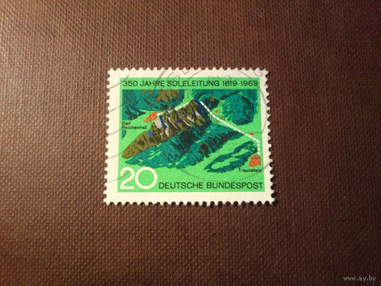 Германия 1969 г.Солеварня в Бад-Райхенхалле.