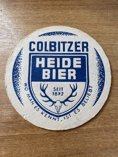 Подставка под пиво Colbitzer Heide Bier