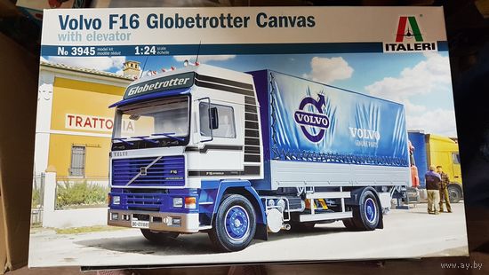 Сборные модели грузовиков. Italeri 33945 VOLVO F16   Масштаб 1:24