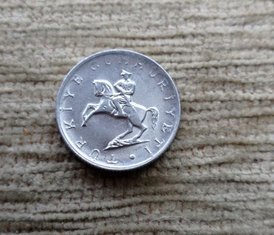 Werty71 Турция 5 лир 1983 Всадник Мустафа Кемаль Ататюрк на лошади Колосья пшеницы