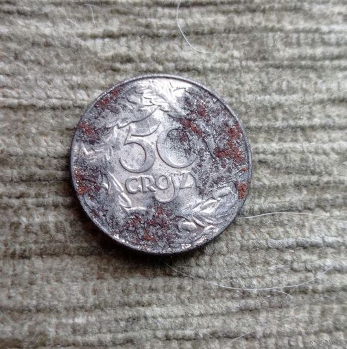 Werty71 Польша 50 грошей 1938