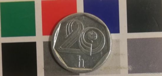 Чехия 20 геллеров 1997