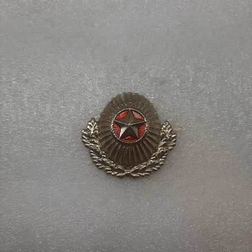 Кокарда ВС РБ, Беларусь, офицерская, капуста, #5