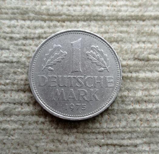 Werty71 Германия ФРГ 1 марка 1975 F