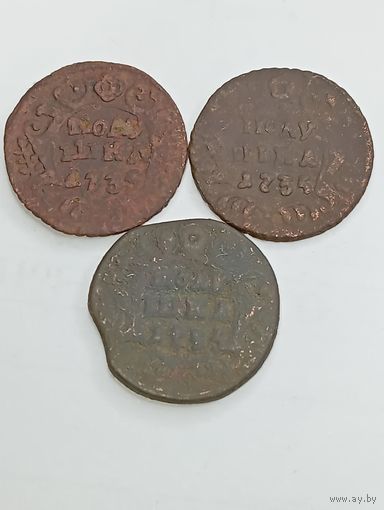Полушка 1735 года .