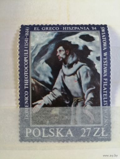 Польша 1984 живопись