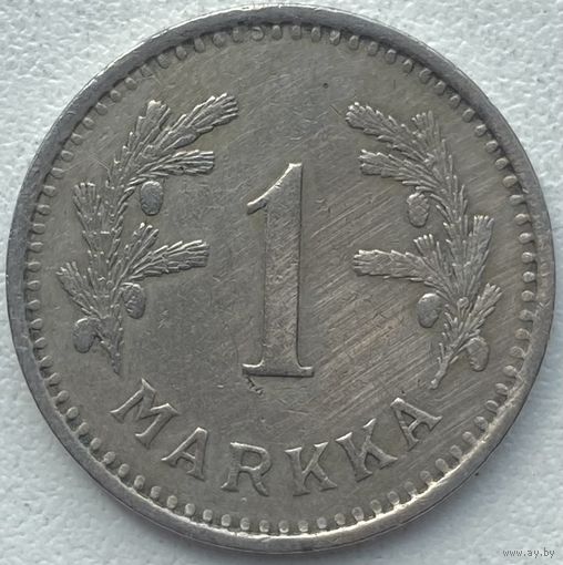 Финляндия 1 марка 1938 г.