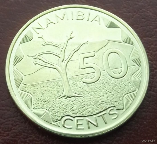 Намибия. 50 центов 2025
