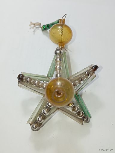 Ёлочная игрушка - Заезда СССР .