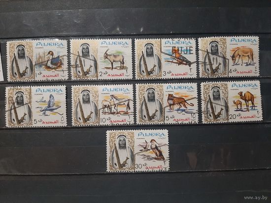 ФУДЖЕЙРА 1964г. Полная серия. Гаш.