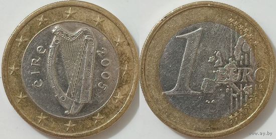 Ирландия 1 евро 2005г. 01.049